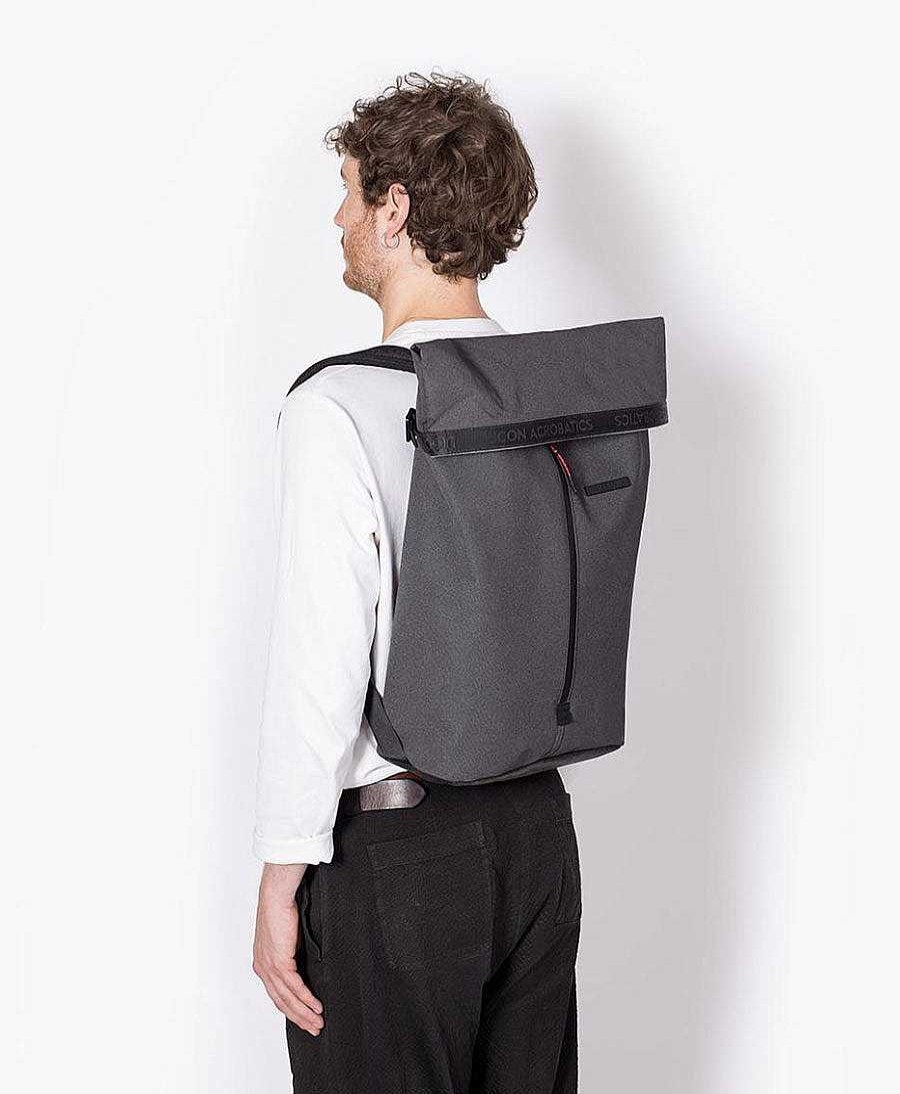 Herren Ucon Acrobatics Taschen & Rucks Cke | Veganer Rucksack "Frederik" Phantom Asphalt Reflective