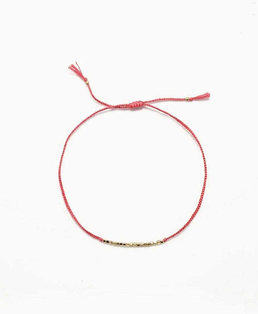 Damen MIMI ET TOI Bracelet & Armringe | Armband / Bracelet - Flori Pink