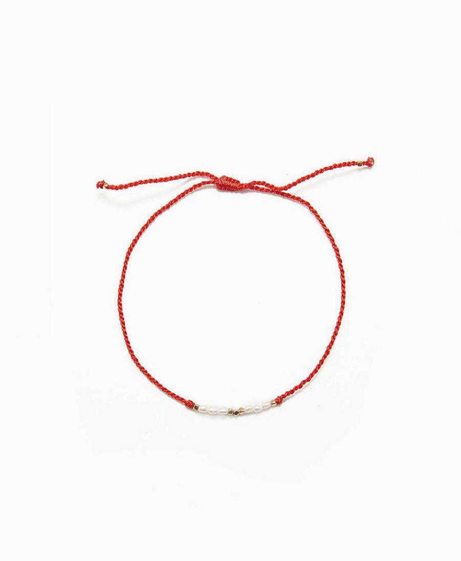 Damen MIMI ET TOI Bracelet & Armringe | Farbiges Bracelet - Flori Pearl