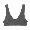 Damen DONNI. Oberteile | The Terry Bralette - Grau