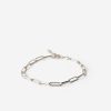 Damen V Design Lab Bracelet & Armringe | Essentials Chain Bracelet Mit Weissgold Vergoldet