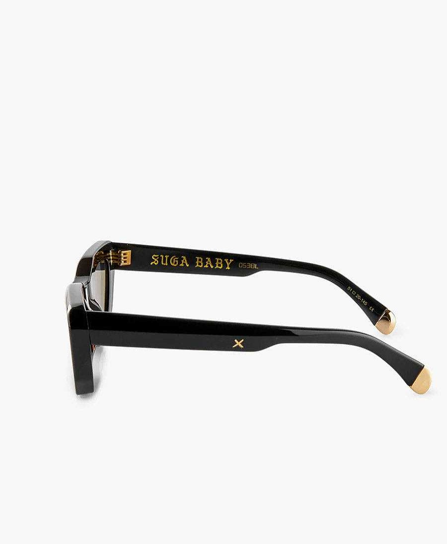 Damen Oscar x Frank Sonnenbrillen | Sonnenbrille Suga Baby - Schwarz