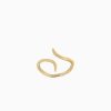 Damen Wild Fawn Fingerringe | Fingerring Gold "Split Eclipse Open Ring"