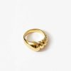 Damen Wolf Circus Fingerringe | Vergoldeter Fingerring "Lucca"