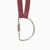 Lifestyle YOOMEE Organisation | Schl Sselband Halfmoon Silbrig - Red Ochre