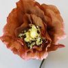 Lifestyle Studio About Raumdekoration | Papierblume Islandmohn Ice Poppy Dark Ochre