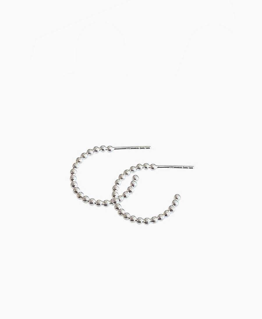 Damen Clomes Ohrringe | Kleine Creolen Dana 20Mm - Sterling Silber