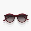 Damen GOBI Amsterdam Sonnenbrillen | Sonnenbrille "Aurel" - Deep Red / Dunkelrot