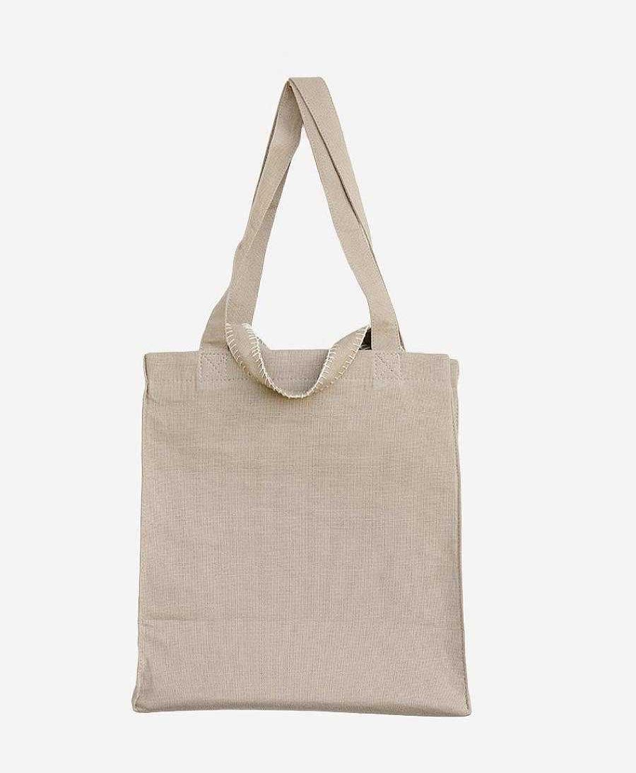 Damen YOOMEE Taschen | Tasche Hanout Aus Leinen - Beige