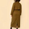 Damen Whimsy + Row Oberteile | Gia Trench / Mantel - Gr Nbraun