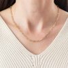 Damen V Design Lab Halsketten | Essentials Chain Necklace - Halskette Vergoldet