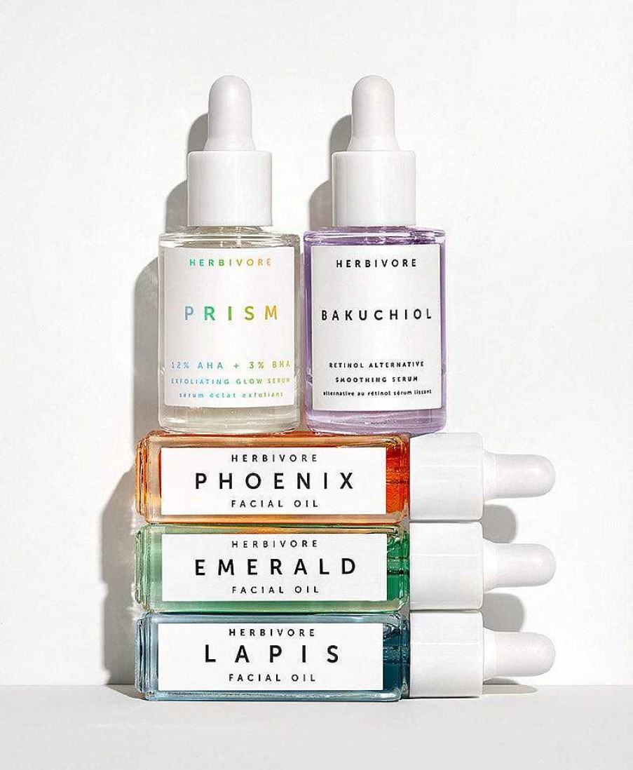 Beauty Herbivore Botanicals Gesichtspflege | Jewel Box - Set Von Gesichts Len Und Serum Von Herbivore Botanicals