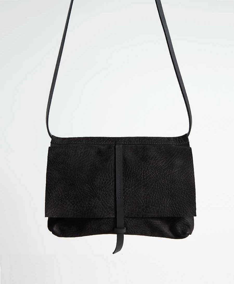 Damen MDK - Miranda Kaloudis Taschen | Boho Bag - Nubuk Schwarz