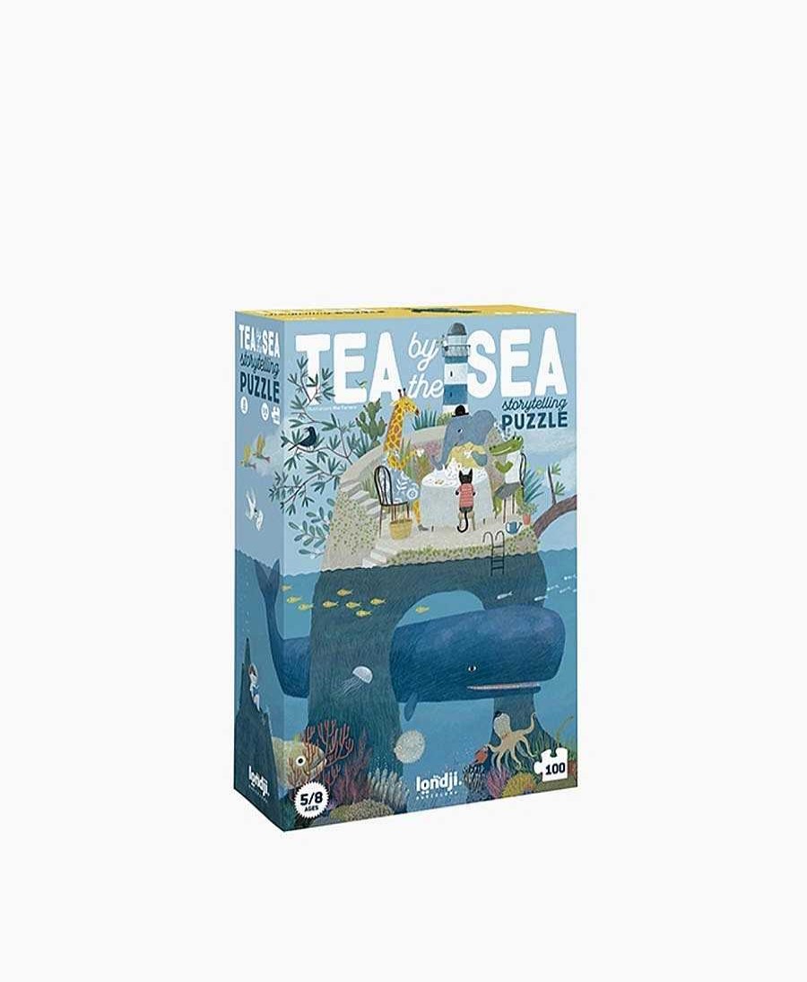 Kinder Londji Spielzeug | Kinder Puzzle "Tea By The Sea"